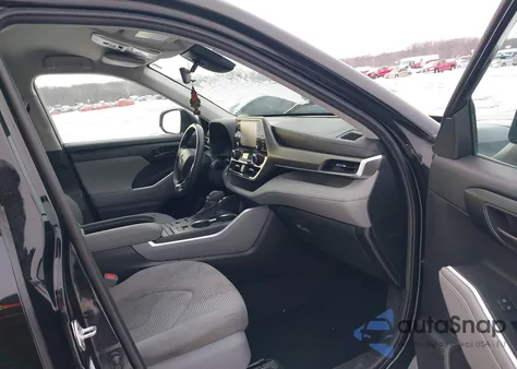 2020 Toyota Highlander L z USA, uszkodzony, nr VIN 5TDCZRBH9LS002440